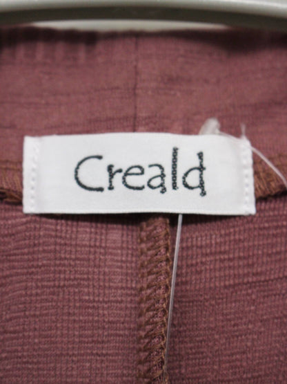 Creald/チュニック/ワンピース/ドレス/レッド/M-L