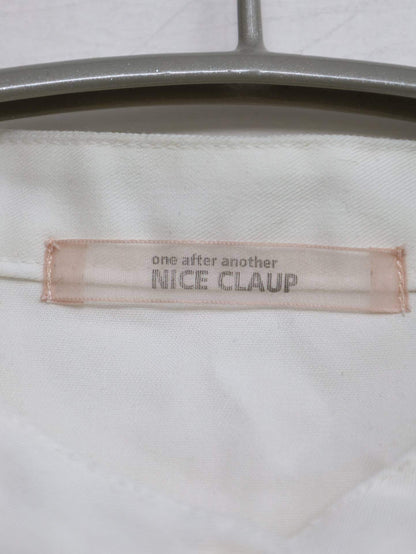 NICE CLAUP/ナイスクラップ/シャツ/ブラウス/トップス/ホワイト/F