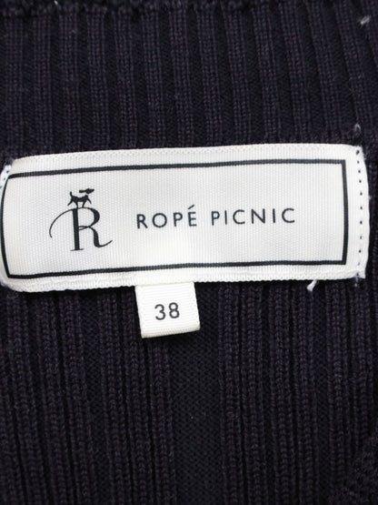 ROPE PICNIC/ロペピクニック/ニット/セーター/トップス/ブラック/38