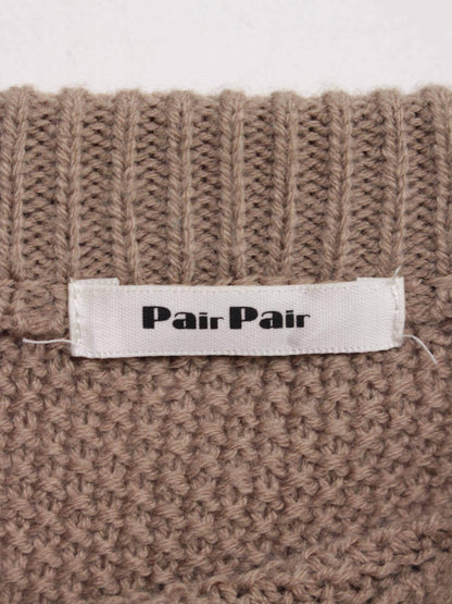 Pair Pair/ニット/セーター/トップス/ベージュ/F