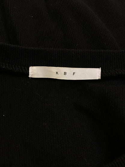 KBF/ケービーエフ/Tシャツ/カットソー/トップス/ブラック/One