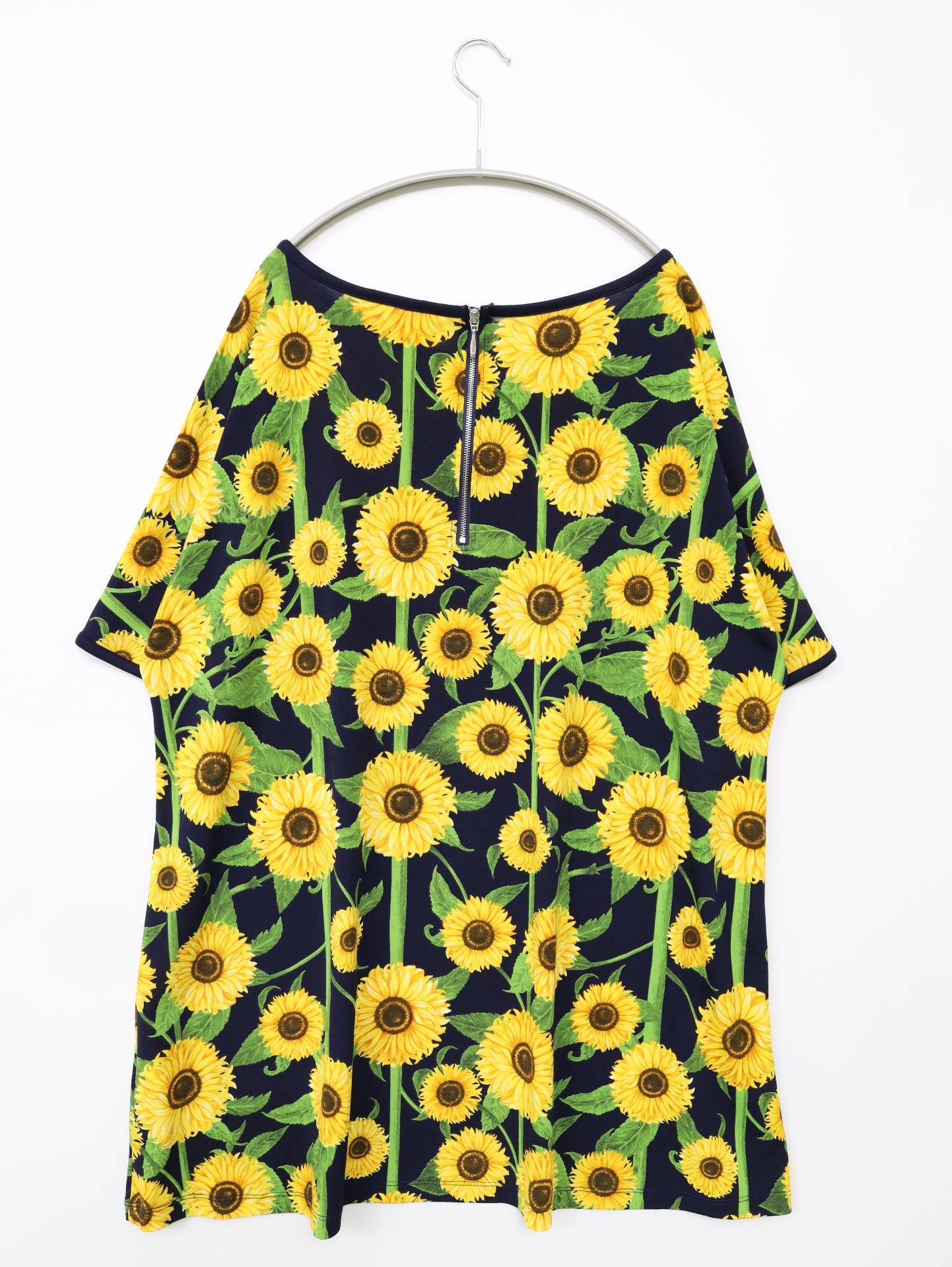 PART2/チュニック/ワンピース/ドレス/ブラック/3L