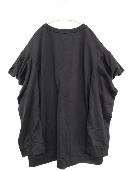 lanan/Tシャツ/カットソー/トップス/ブラック