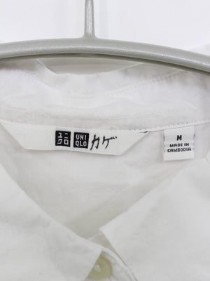 UNIQLO/ユニクロ/シャツ/ブラウス/トップス/ホワイト/M
