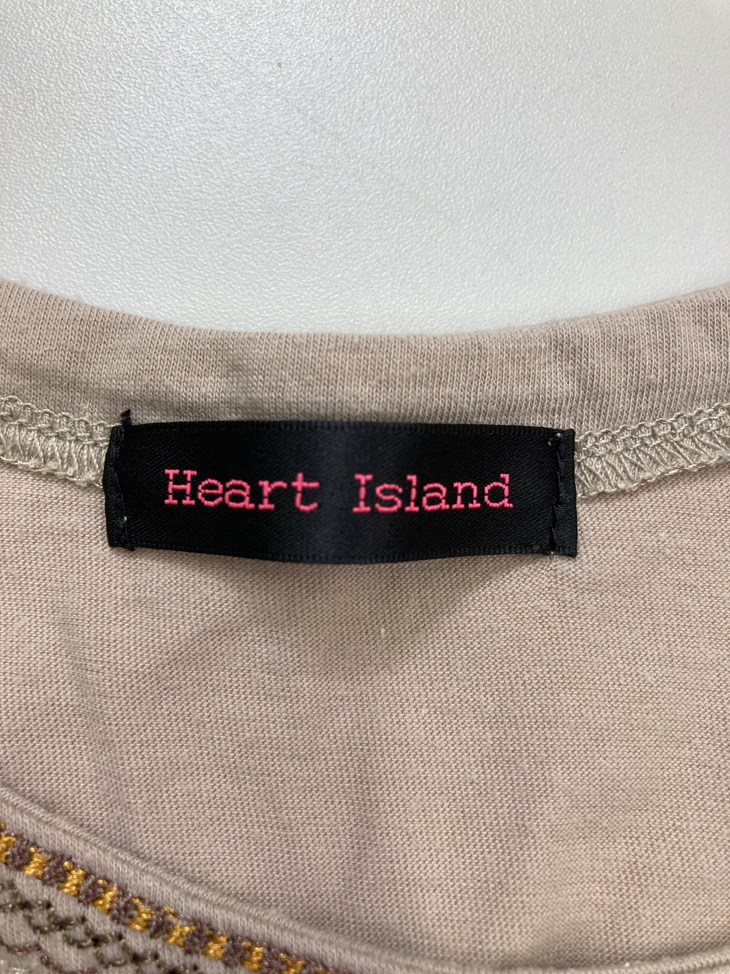 Heart Island/タンクトップ/トップス/ベージュ/L
