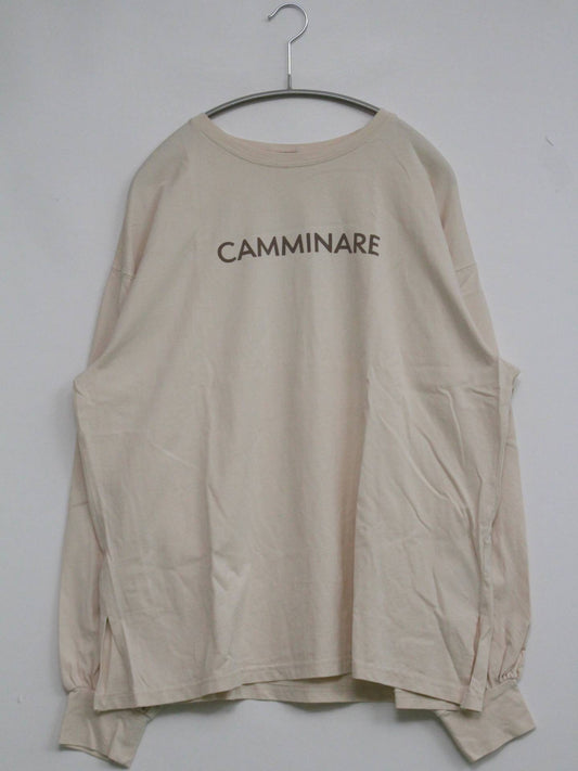 NICE CLAUP/Tシャツ/カットソー/トップス/アイボリー