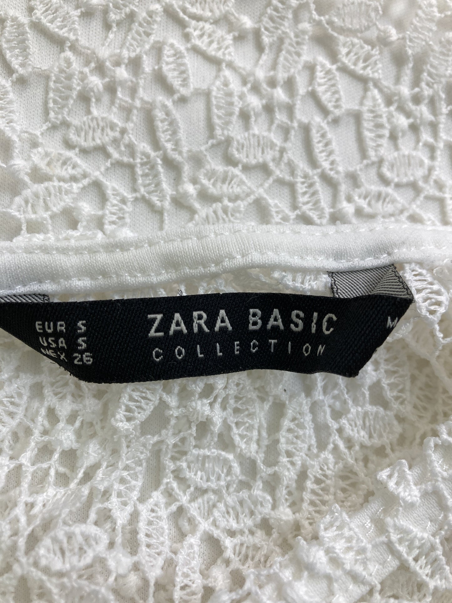 ZARA/ザラ/ワンピース/ワンピース/ドレス/ホワイト/M