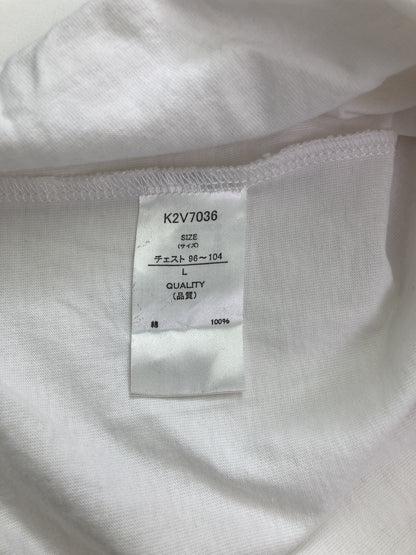 Tシャツ/カットソー/トップス/ホワイト/L