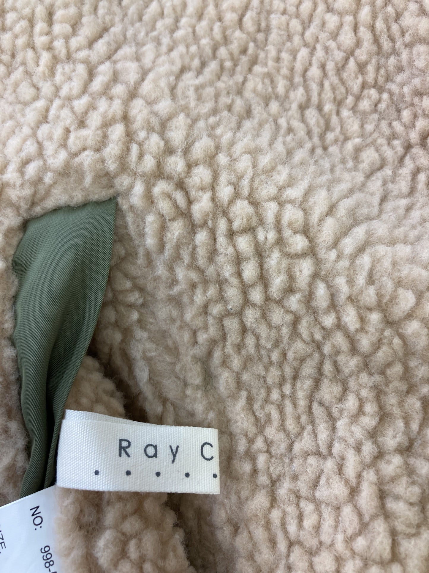 Ray Cassin/ノーカラージャケット/ジャケット/アウター/ベージュ/F