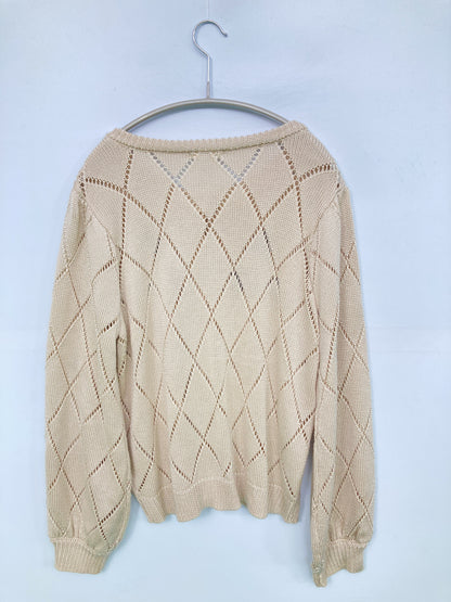 apres jour/アプレジュール/カーディガン/ボレロ/トップス/アイボリー/LL