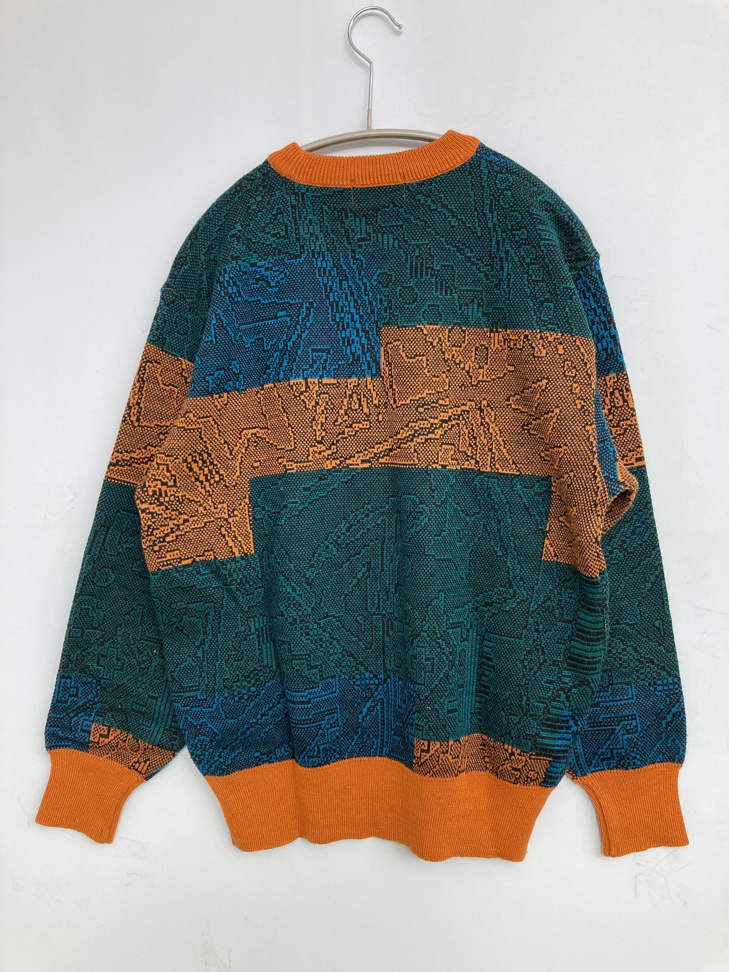 ニット/セーター/トップス/オレンジ/M