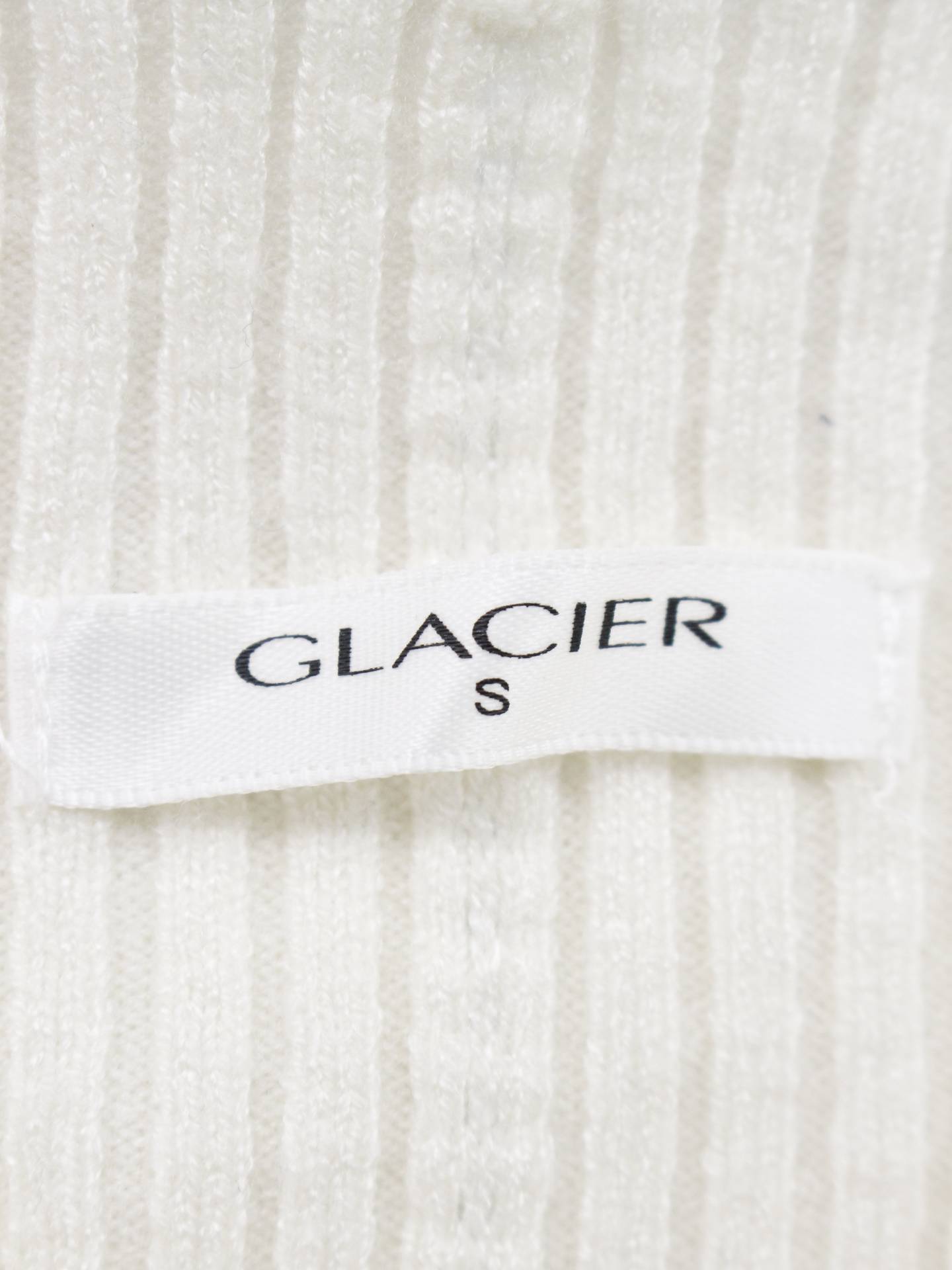 GLACIER/ニット/セーター/トップス/ホワイト/S