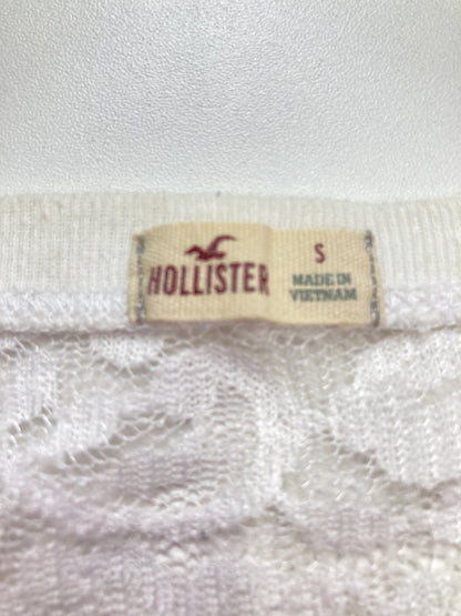 HOLLISTER/ホリスター/Tシャツ/カットソー/トップス/ホワイト/S
