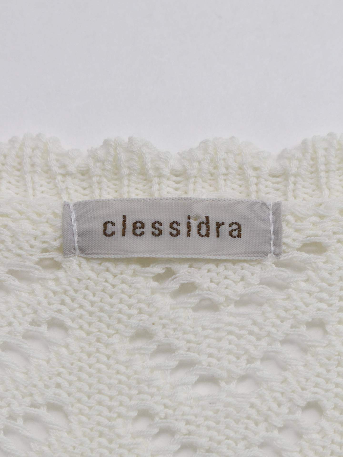 clessidra/ニット/セーター/トップス/ホワイト/M