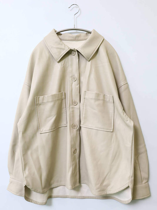 SPRAY PREMIUM/シャツ/ブラウス/トップス/ベージュ/M