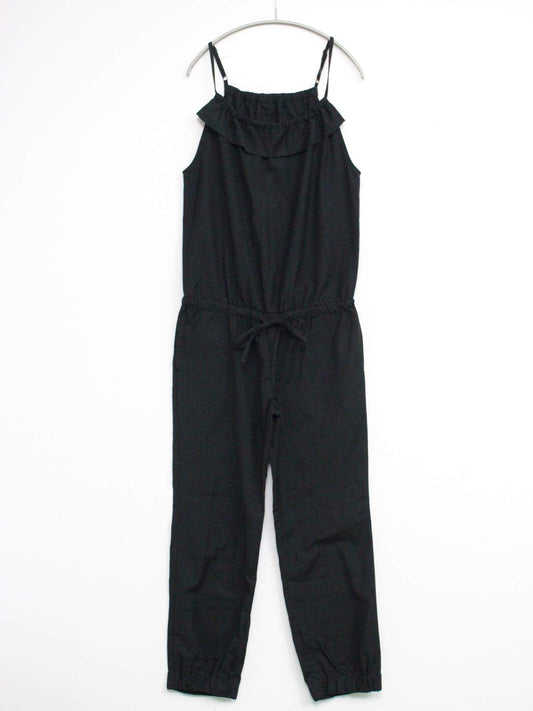 E hyphen world gallery/イーハイフンワールドギャラリー/つなぎ/オールインワン/オールインワン・サロペット/ブラック