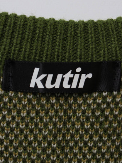 kutir/クティール/ベスト/トップス/グリーン/M
