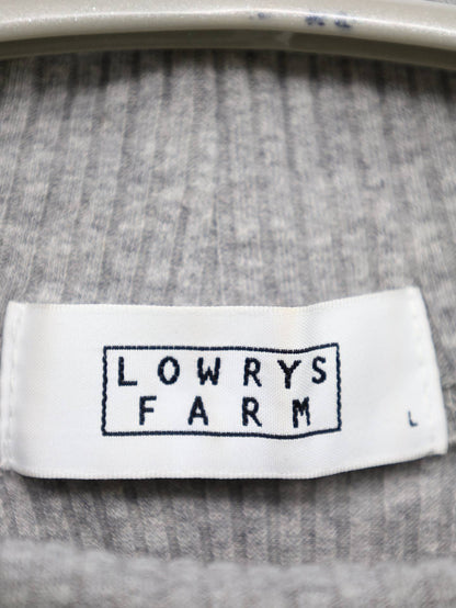 LOWRYS FARM/ローリーズファーム/ニット/セーター/トップス/グレー/L