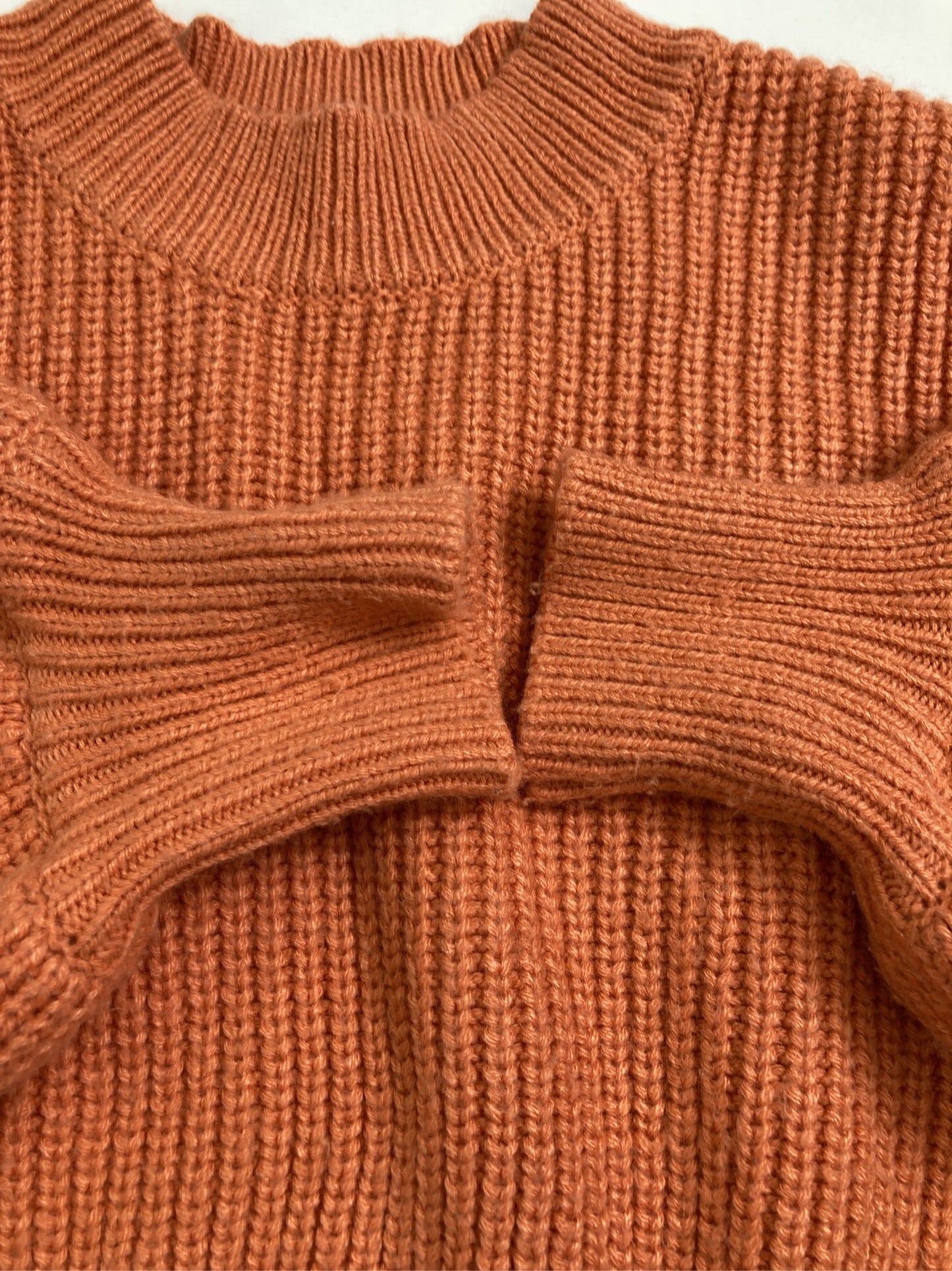 AZUL by MOUSSY/アズールバイマウジー/ニット/セーター/トップス/オレンジ/S