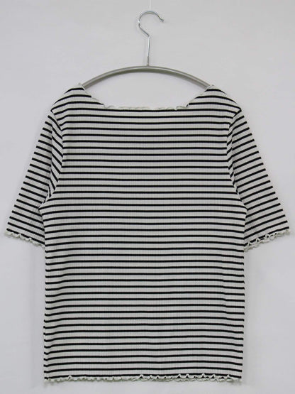 ViS/Tシャツ/カットソー/トップス/ホワイト/F