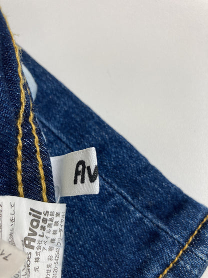 Avail/デニムパンツ/パンツ/ネイビー/ウエスト61 ヒップ89 また下丈73