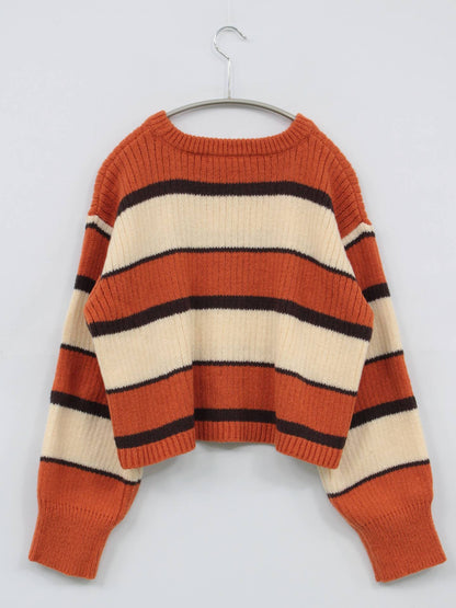 Cutie Blonde/ニット/セーター/トップス/オレンジ/F