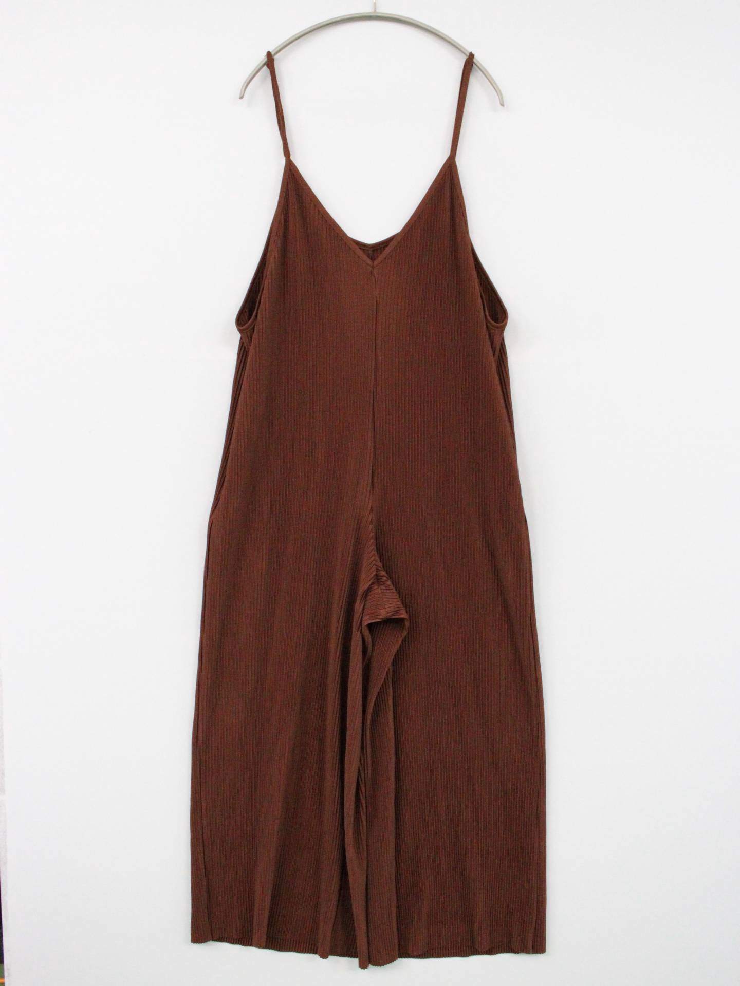 つなぎ/オールインワン/オールインワン・サロペット/ブラウン/M