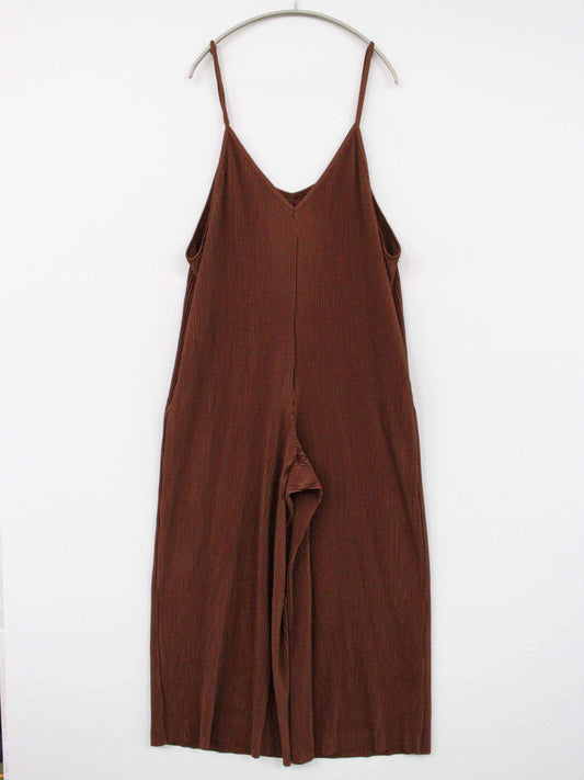 つなぎ/オールインワン/オールインワン・サロペット/ブラウン/M