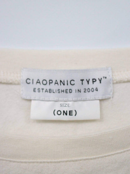 CIAOPANIC TYPY/Tシャツ/カットソー/トップス/アイボリー/ONE