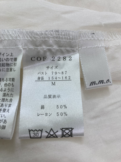 M.M.O/シャツワンピース/ワンピース/ドレス/ホワイト/M