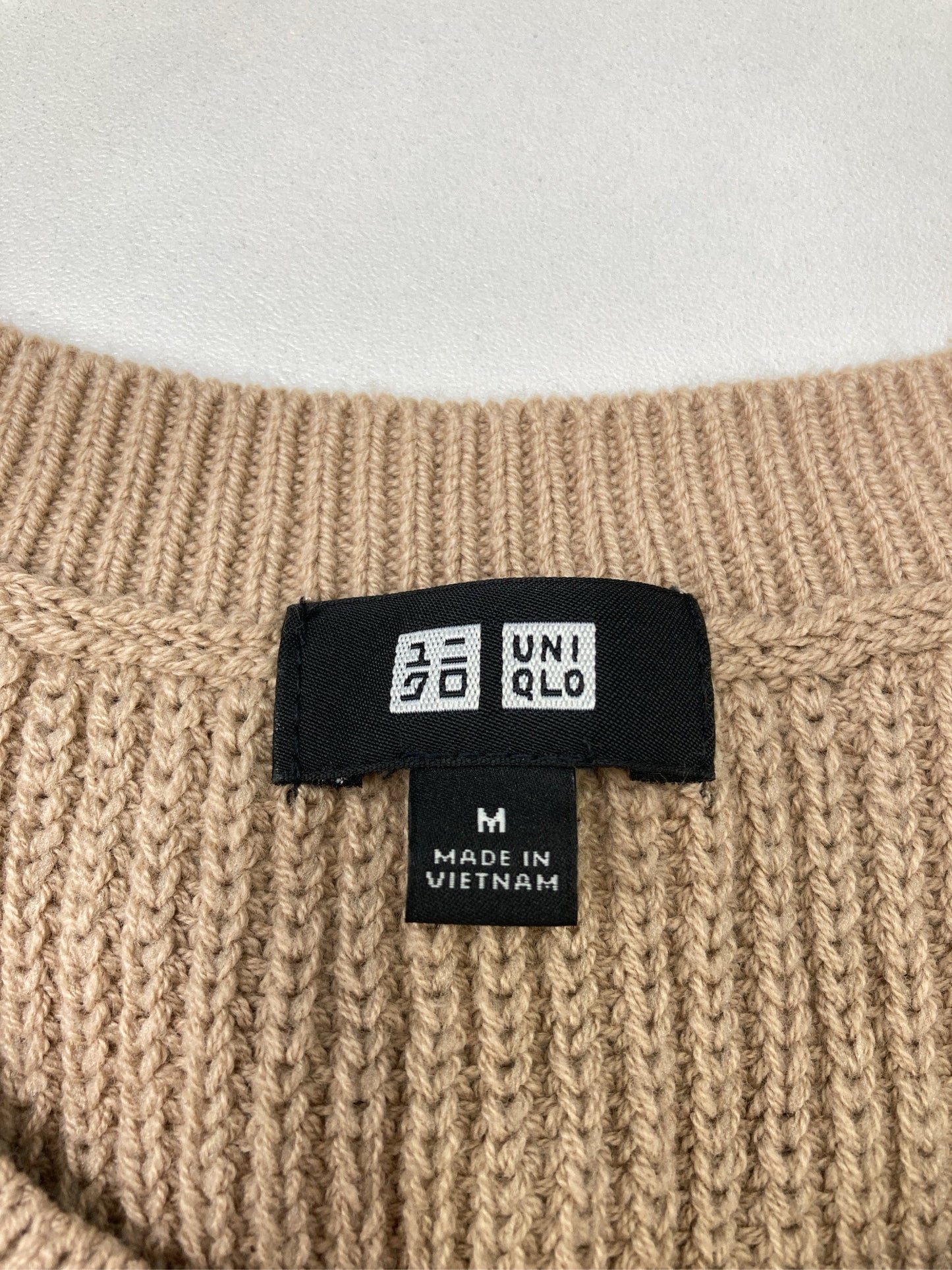 UNIQLO/ユニクロ/ベスト/トップス/ベージュ/M