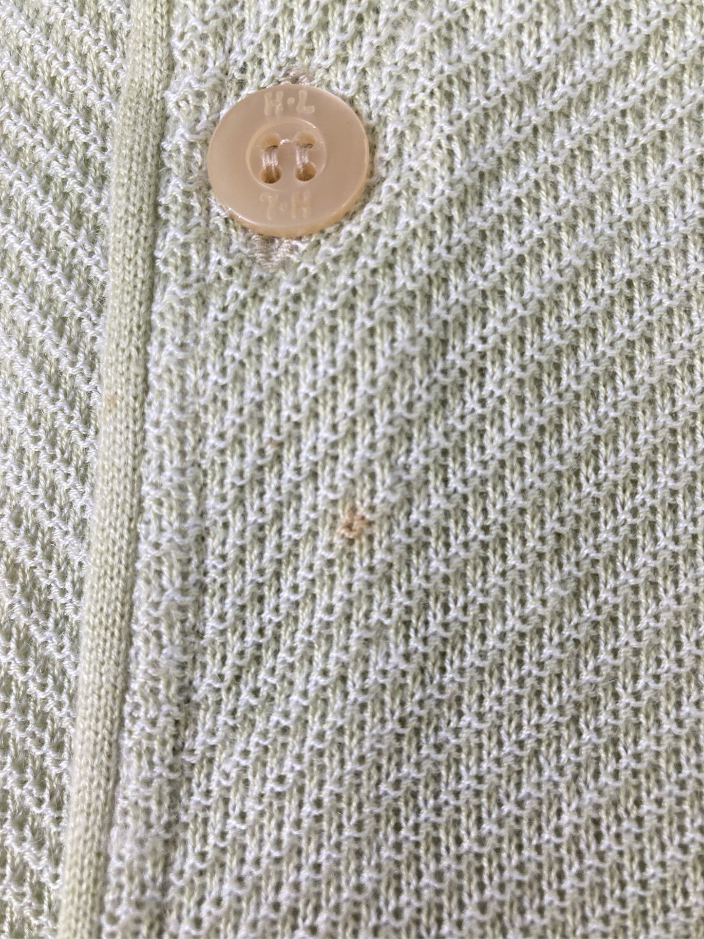 H-L/ベスト/トップス/ライトグリーン/L