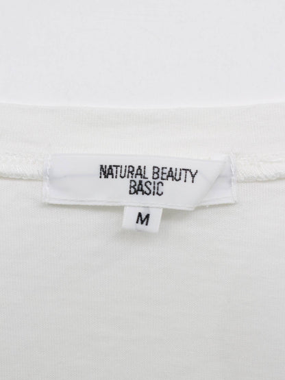 NATURAL BEAUTY BASIC/ワンピース/ワンピース/ドレス/ホワイト/M