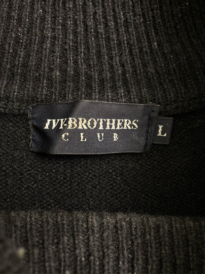 IVY-BROTHERS/アイビーブラザーズ/ニット/セーター/トップス/ブラック/L