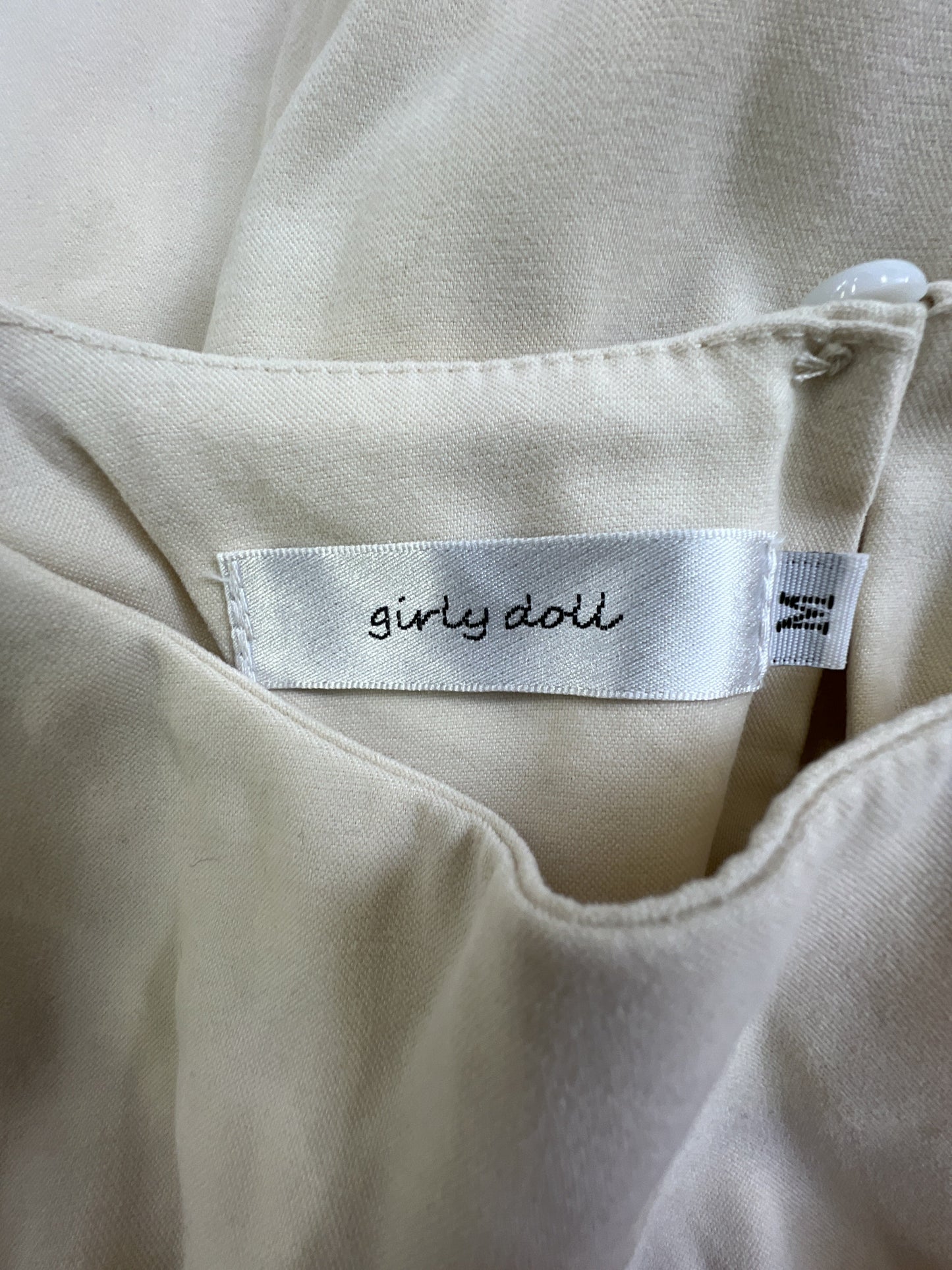 girly doll/ガーリードール/Tシャツ/カットソー/トップス/ベージュ/M