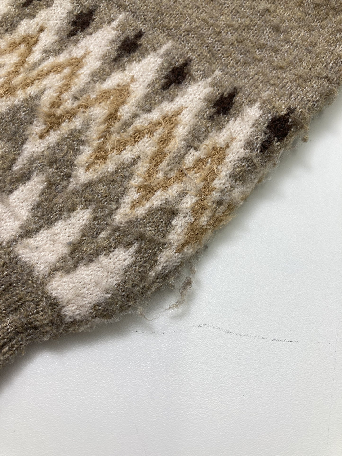 179/WG/ニット/セーター/トップス/ベージュ/M