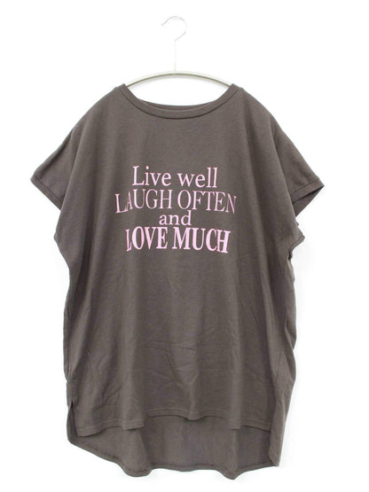 GeeRA/Tシャツ/カットソー/トップス/グレー/L