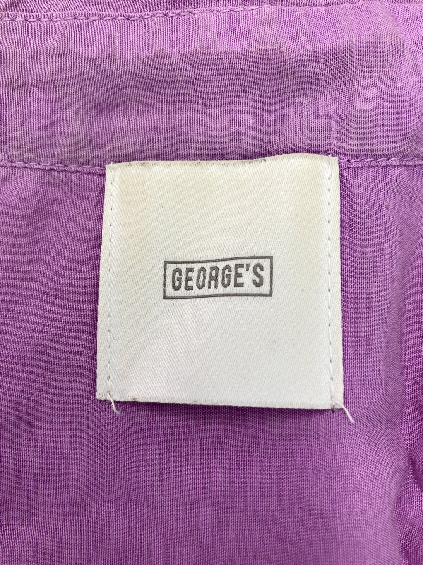GEORGE'S/シャツ/ブラウス/トップス/パープル/FREE