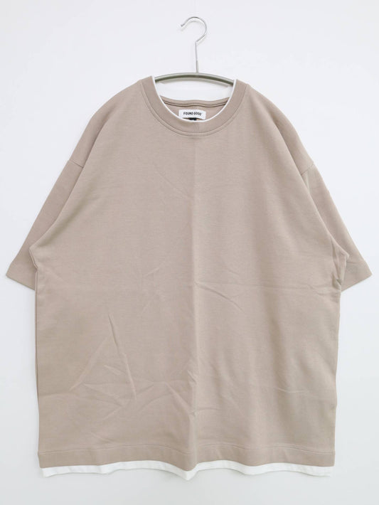 FOUND GOOD/Tシャツ/カットソー/トップス/ベージュ/M