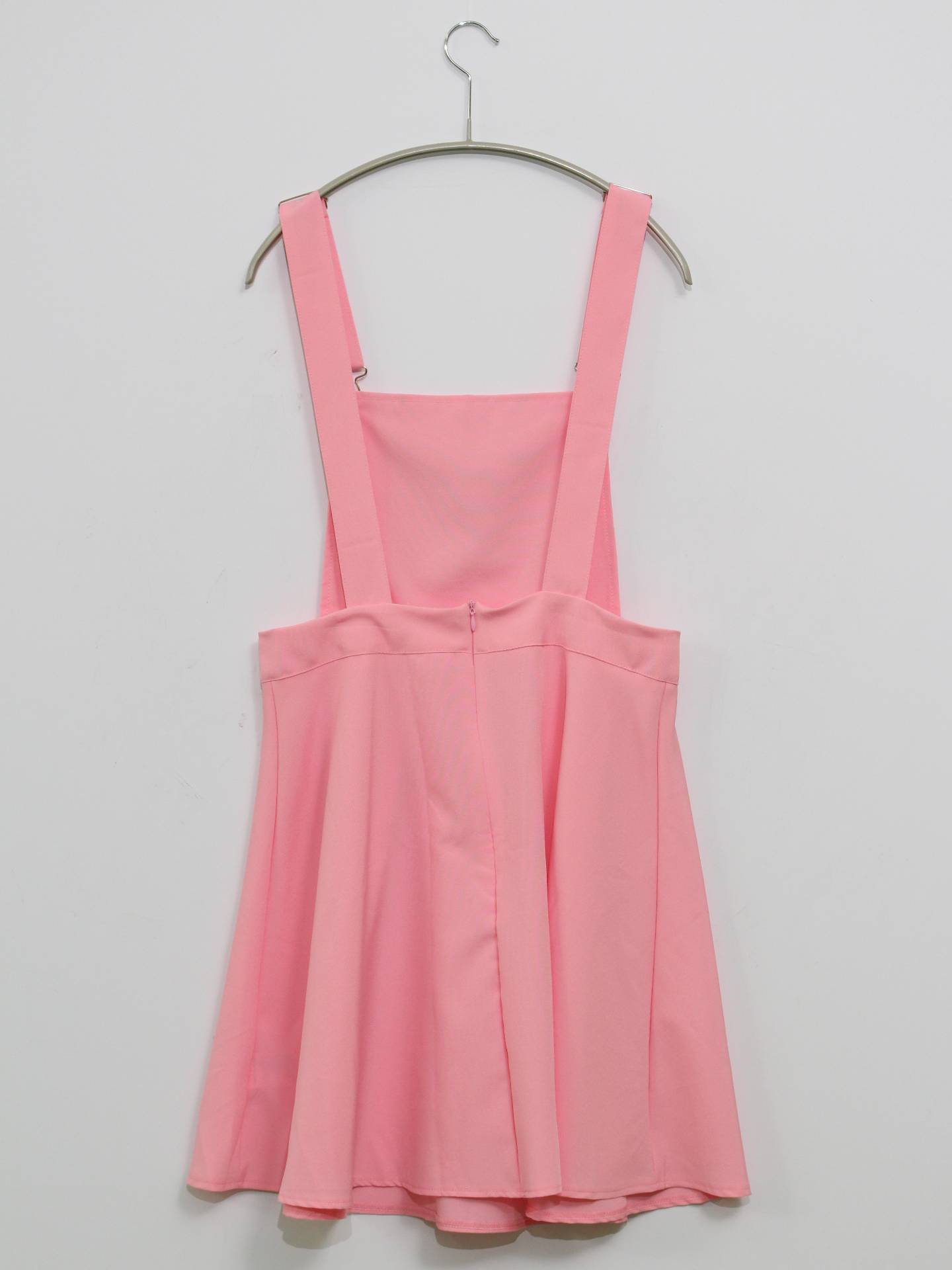 ROMWE/ジャンパースカート/ワンピース/ドレス/ピンク/M