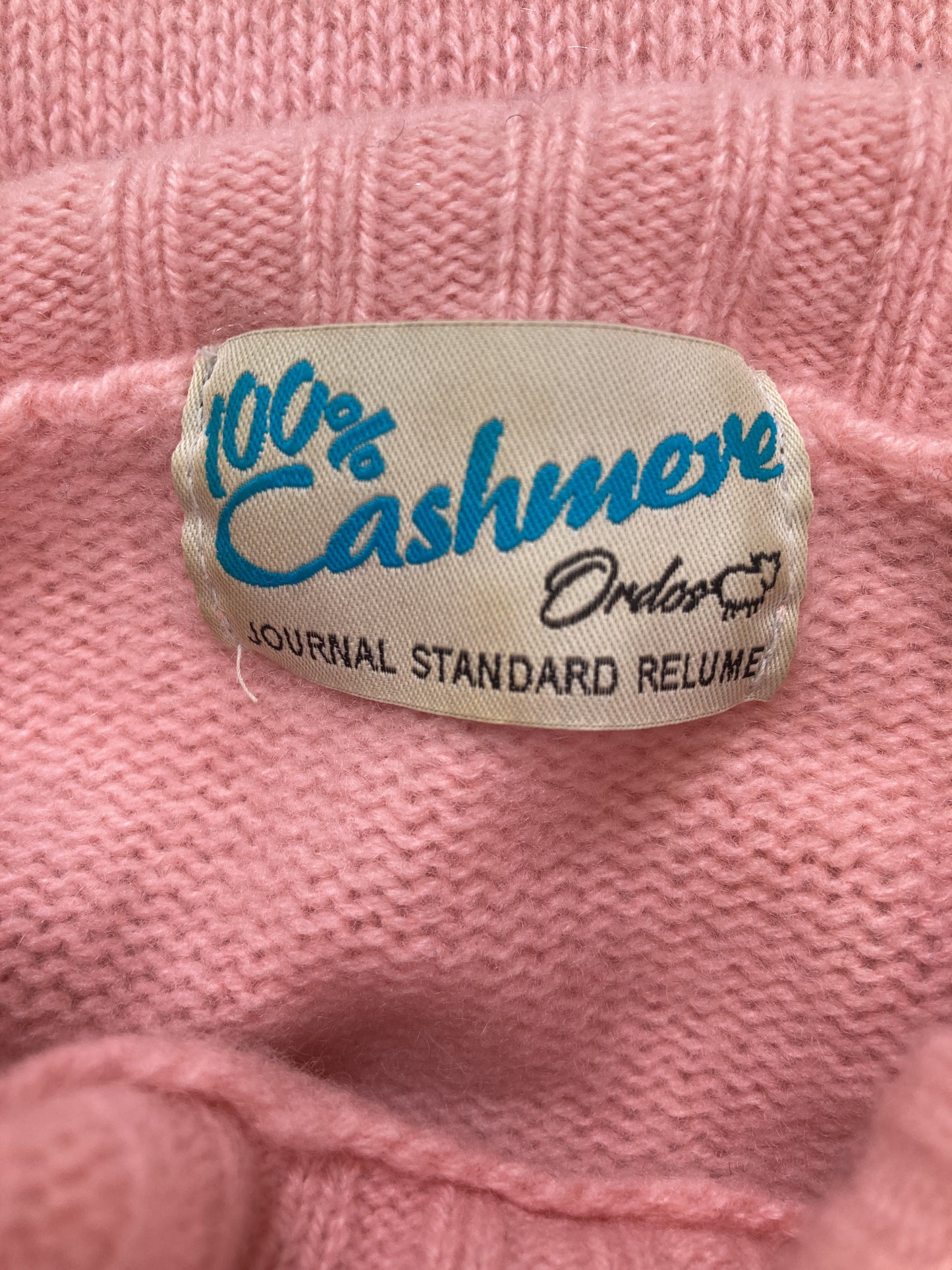 ニット/セーター/トップス/ピンク/F