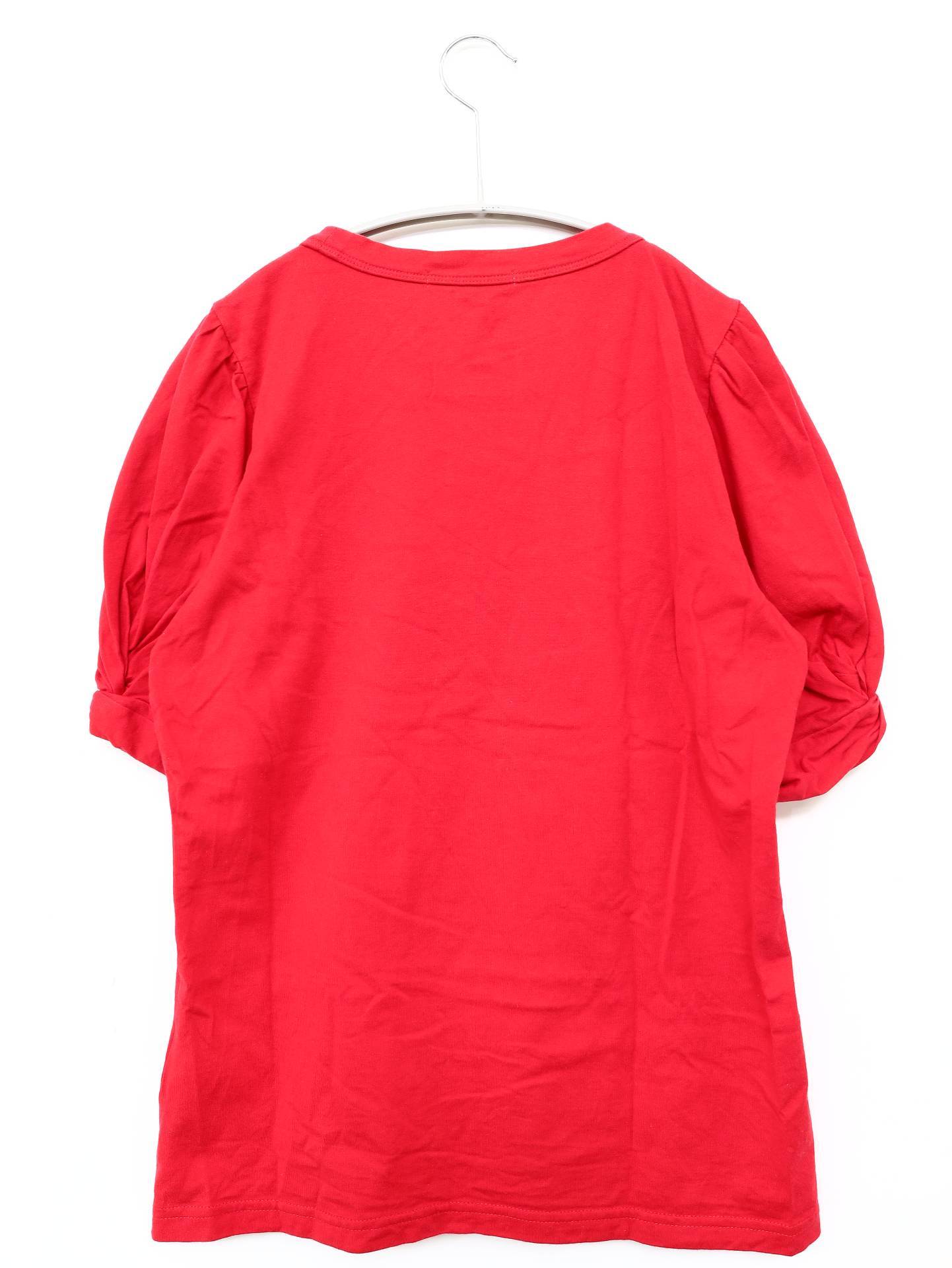 SLY/スライ/Tシャツ/カットソー/トップス/レッド/1