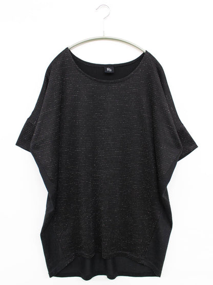PQ/Tシャツ/カットソー/トップス/ブラック/M