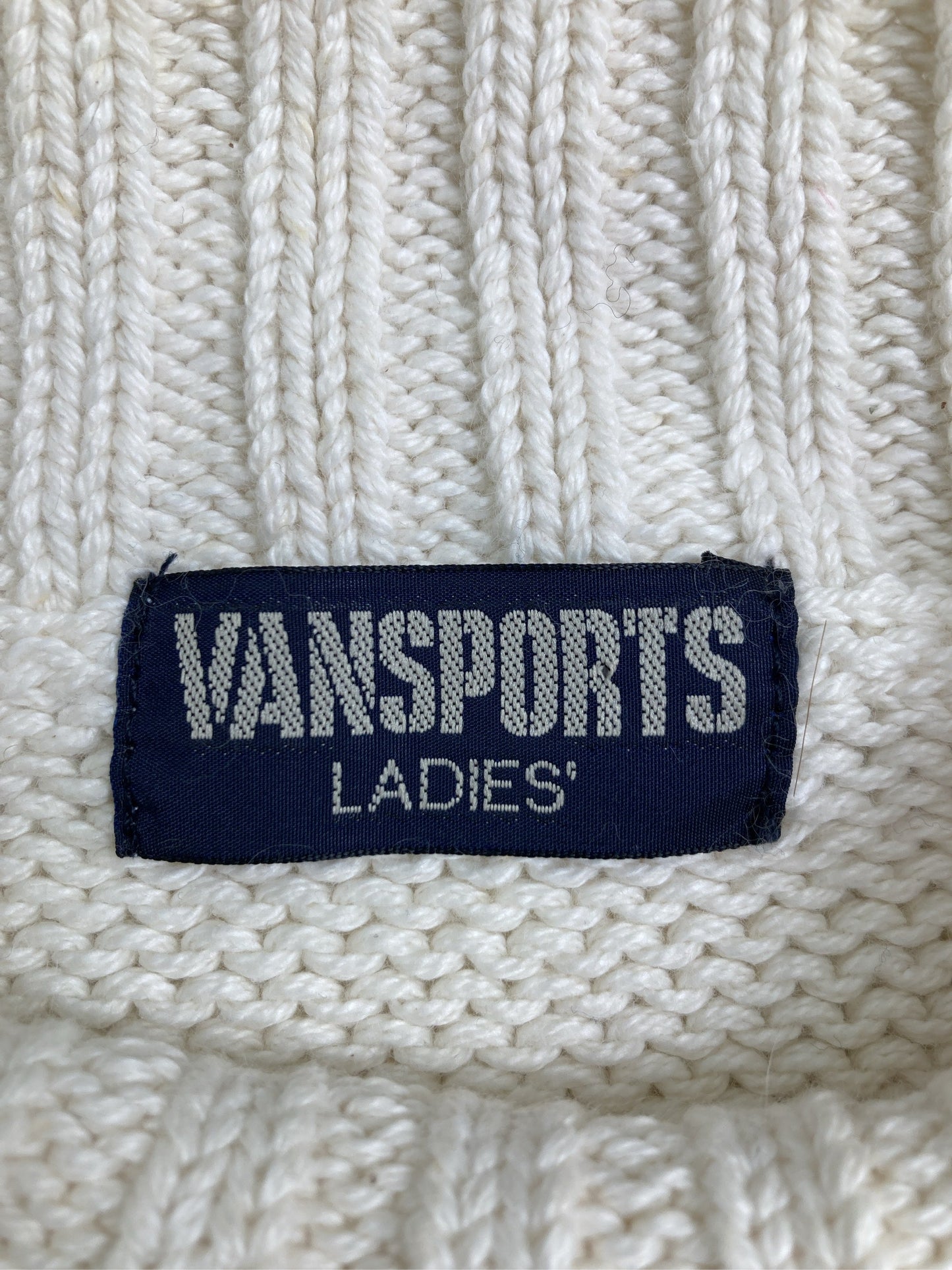 VANSPORTS/バンスポーツ/ノースリーブ/トップス/ホワイト/L