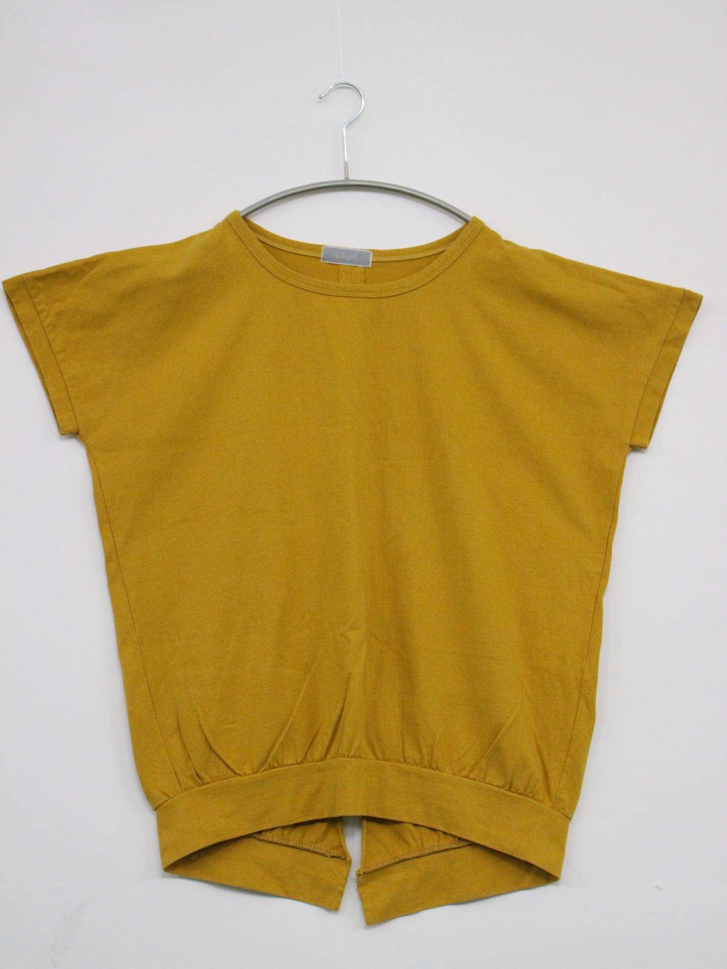 Tシャツ/カットソー/トップス/イエロー