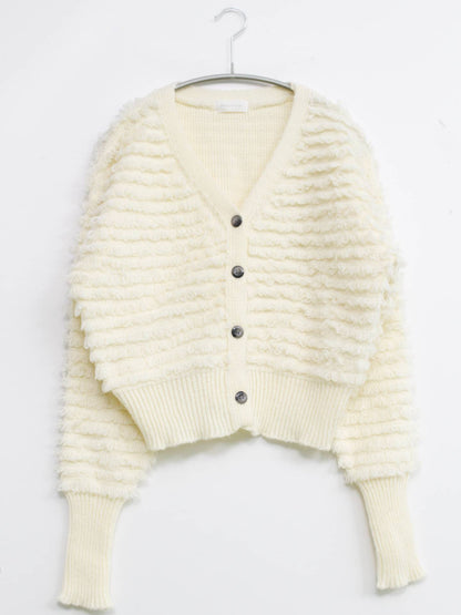 nemne/ネンネ/カーディガン/ボレロ/トップス/ホワイト/F