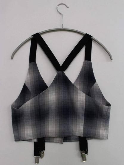 UNIF/ベスト/トップス/グレー/M