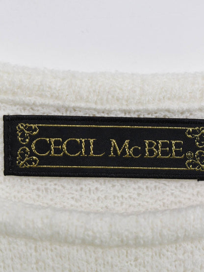 CECIL McBEE/Tシャツ/カットソー/トップス/ホワイト/F