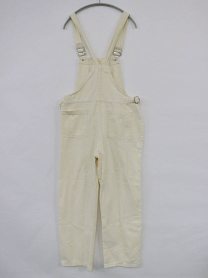 サロペット/オーバーオール/オールインワン・サロペット/アイボリー/M