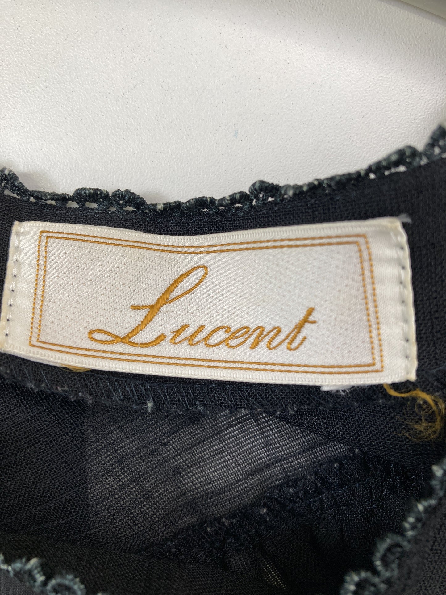 Lucent/ワンピース/ワンピース/ドレス/ブラック/21号